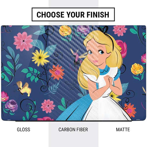 Disney Alice in Wonderland (animated) Floral Print Dell Vostro Skin